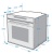 Детальное фото товара: Midea MO98277CGB