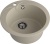 GranFest RONDO GF-R-480, мойка, мрамор, топаз Детальное фото товара: GranFest RONDO GF-R-480, мойка, мрамор, топаз