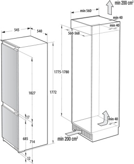 Детальное фото товара: Gorenje NRKI517E82WF