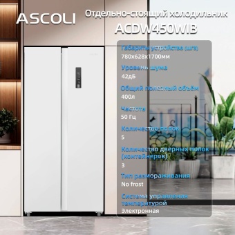 Детальное фото товара: Ascoli ACDW450WIB