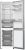 MEFERI MFR185IX TOTAL NO FROST COMBI ULTRA Детальное фото товара: MEFERI MFR185IX TOTAL NO FROST COMBI ULTRA
