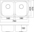 Oulin OL-S8905 (F&P), мойка, нержавеющая сталь сатин Детальное фото товара: Oulin OL-S8905 (F&P), мойка, нержавеющая сталь сатин