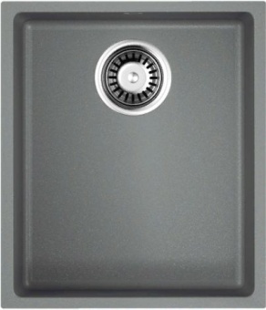 Детальное фото товара: Omoikiri Bosen 38-U-GR, мойка, гранит, leningrad grey