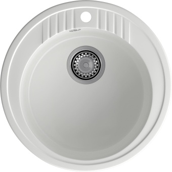 Детальное фото товара: GranFest RONDO GF-R-520, мойка, мрамор, иней