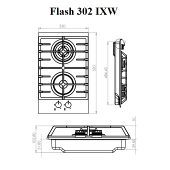 Детальное фото товара: Konigin Flash 302 IXW