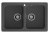 GranFest STANDART GF-S-780 K, мойка, мрамор, графит Детальное фото товара: GranFest STANDART GF-S-780 K, мойка, мрамор, графит