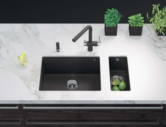 Детальное фото товара: Omoikiri Bosen 54-U-GR, мойка, гранит, leningrad grey