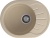 GranFest RONDO GF-R-580 L, мойка, мрамор, кашемир Детальное фото товара: GranFest RONDO GF-R-580 L, мойка, мрамор, кашемир